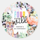 Recherche de animaux safari autocollants Animaux de fête