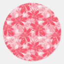 Recherche de floral rouge autocollants Rouge et blanc