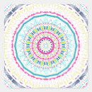 Recherche de motif boho autocollants Mandala