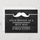 Recherche de best man request invitations Noir