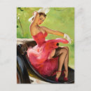 Zoek naar glamour girl briefkaarten Retro