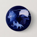 Recherche de lune de loup badges Loups