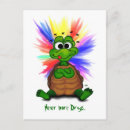 Recherche de tortues cartes postales Dessin