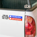 Recherche de le démocrate voiture autocollants Bleu