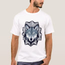 Recherche de illustration de loup tshirts Abstrait