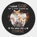 Recherche de corgi cardigan autocollants Animal