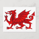 Zoek naar rode draak van wales briefkaarten Welsh