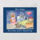 Recherche de infirmière chat cartes postales Drôle