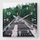 Recherche de chemins de fer horloges Voies