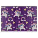 Recherche de licorne mignonne planches à découper Arc en ciel