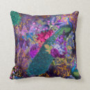 Recherche de paons coussins Floral