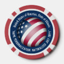 Recherche de drapeau américain jetons poker Patriotique