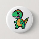 Zoek naar dinosaurus buttons Uitgestorven