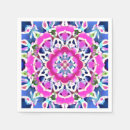 Recherche de motif mandala serviettes Rose