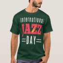 Recherche de musique de jazz tshirts Vinyle