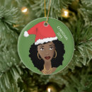 Recherche de femme africaine ornements Joyeux noël