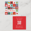 Recherche de noël cartes visite Customer