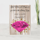 Recherche de diamant rose vœux cartes Pour eux