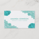 Recherche de dentelle turquoise cartes visite Girly