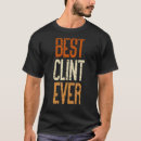 Recherche de clint tshirts Coller