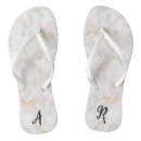Recherche de femme tongs Monogrammé