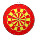 Recherche de panneaux dard de jeux de fléchettes Jaune