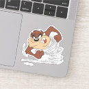 Recherche de taz autocollants Looney tunes