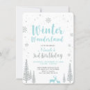 Recherche de 11x16 anniversaire invitations Bleu