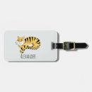 Recherche de tigre bagages étiquettes Mignon