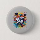 Recherche de conceptions colorées badges Papa