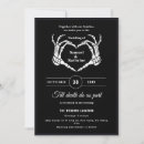 Recherche de rock mariage invitations Gothique