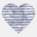 Recherche de notes musicales autocollants Blanc