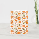 Recherche de citrouille de thanksgiving vœux cartes Rustique