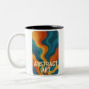 Recherche de couleur abstraite tasses Moderne