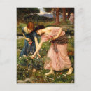Zoek naar rosebud briefkaarten John william waterhouse