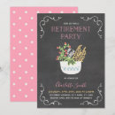 Recherche de pot fleurs invitations Tableau noir