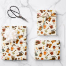 Recherche de motif café papier cadeau Mignon