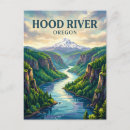 Recherche de gorge du fleuve columbia cartes postales Oregon