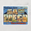 Recherche de salutations de la californie cartes postales San diego
