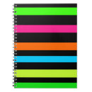 Zoek naar neon notitieboeken Strepen