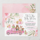 Recherche de pink gold floral baby shower invitations Future maman