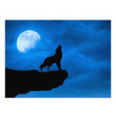 Recherche de photo de loup posters Lune
