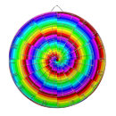 Recherche de arc en ciel couleurs de jeux de fléchettes Spirale