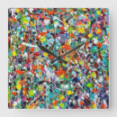 Recherche de peinture originale horloges Moderne