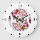 Recherche de la bourgogne horloges Fleurs