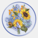 Recherche de bouquet de tournesol autocollants Été