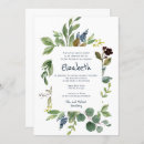 Recherche de fleur bar bat mitzvah invitations Aquarelle