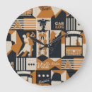 Zoek naar reizen klokken Patroon