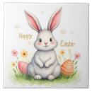Recherche de lapin pâques de carreaux Printemps