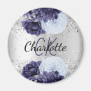 Recherche de bleu argent magnets Pour elle